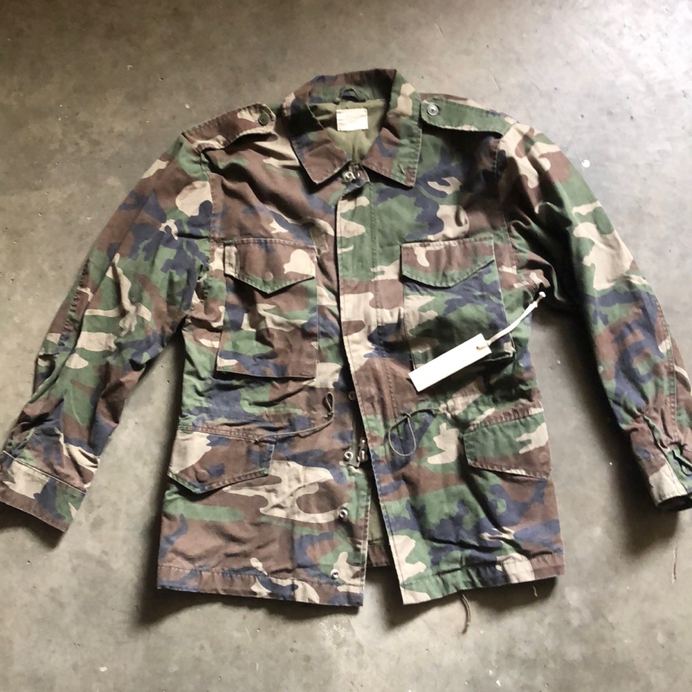 FOG Collection One unworn Woodland Camo Jacket